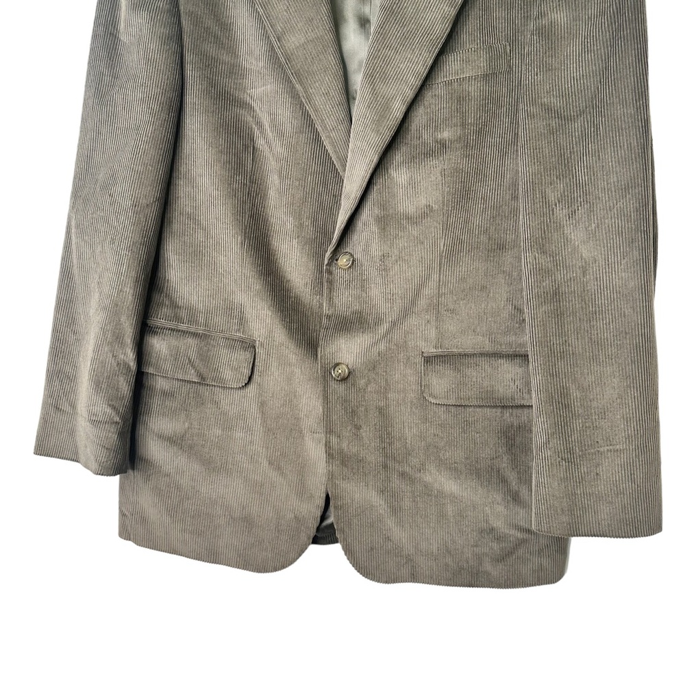 Lands End Corduroy Blazer Jacket Size 40R Mens - Picture 5 of 11